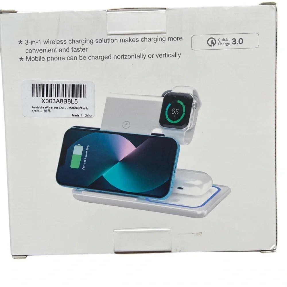 Wireless Charging Station 3 in 1 charger